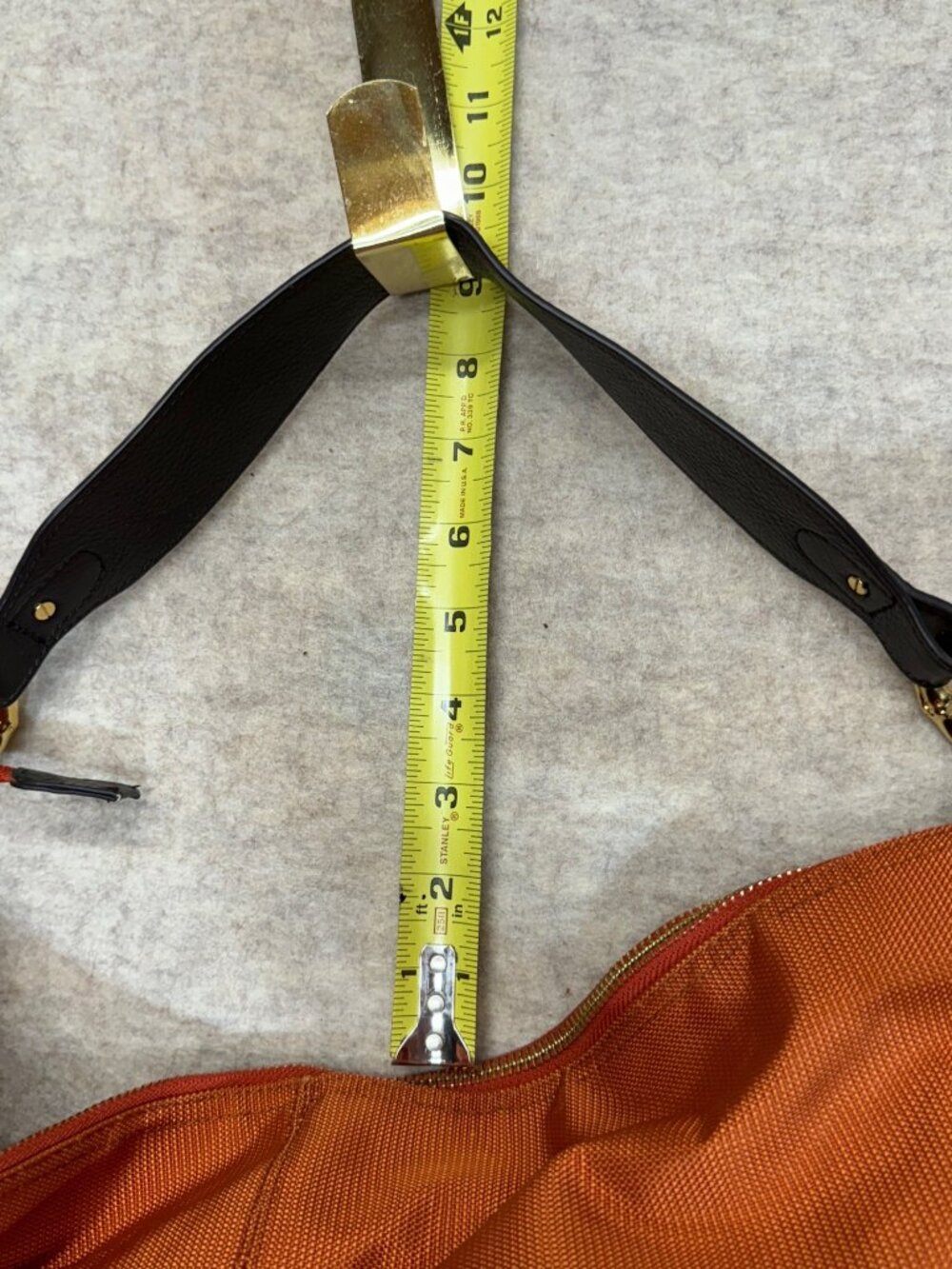 JEAN-PIERRE KLIFA Anteprima-Nueva Shoulder Bag Purse Orange Tassel Hobo Handbag - Picture 9 of 16